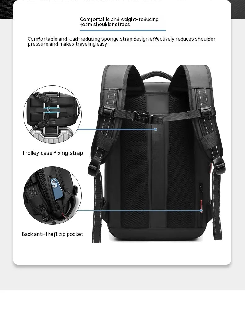 Vacuum Compression Large-capacity Backpack-By Luminelle