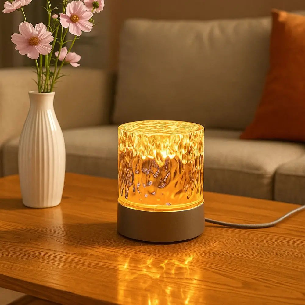 LED Rotating Ripple Light Projection-By Luminelle