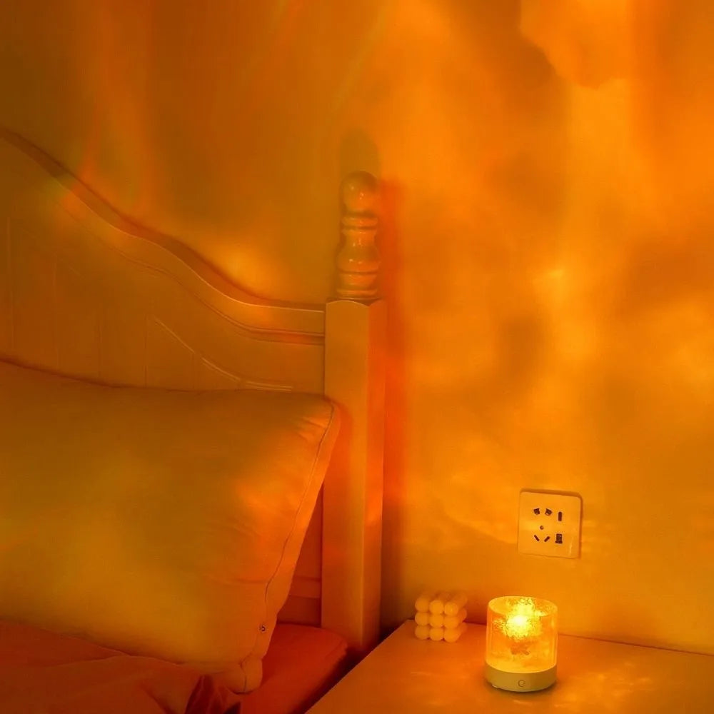 LED Rotating Ripple Light Projection-By Luminelle